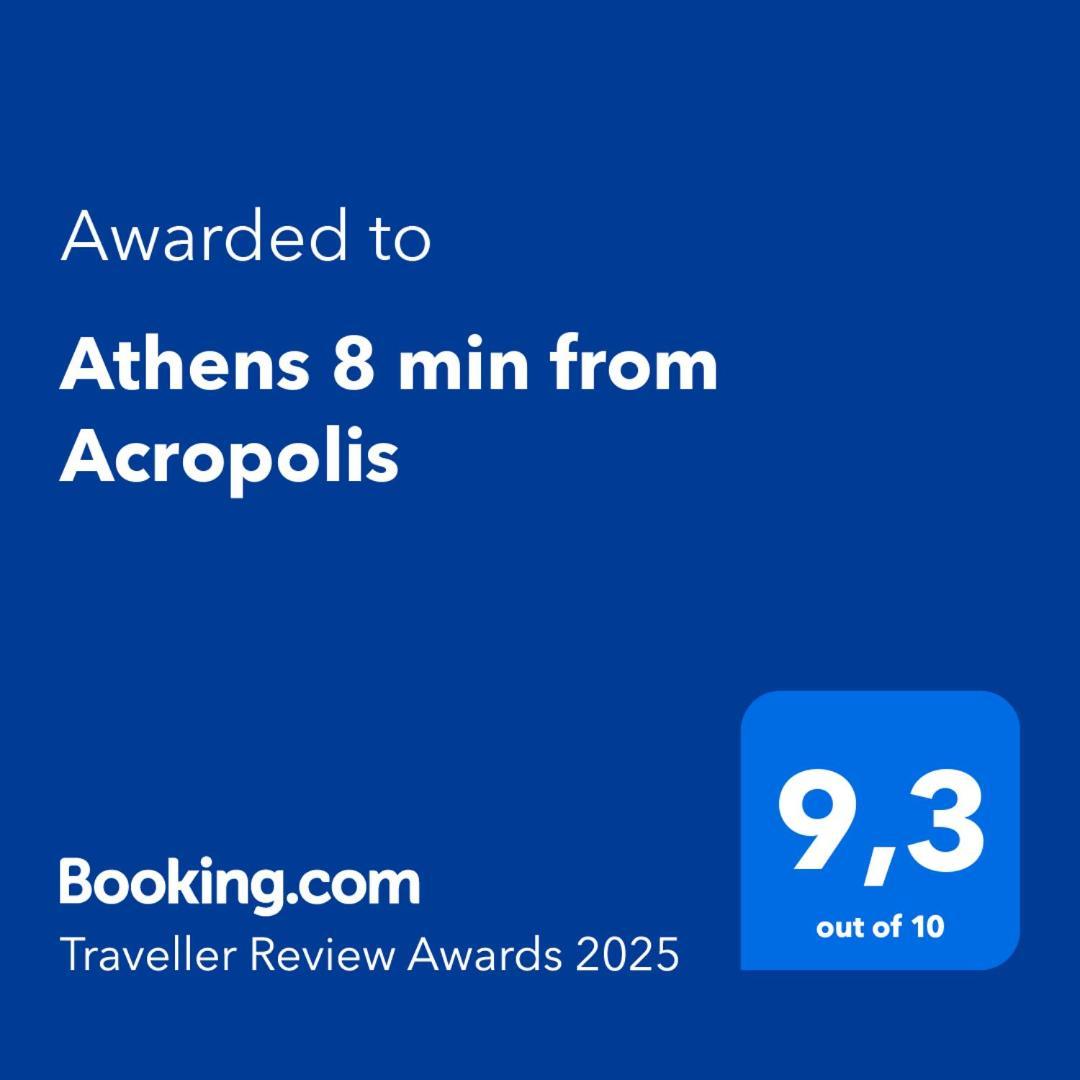 Athens 8 Min From Acropolis Apartment ภายนอก รูปภาพ
